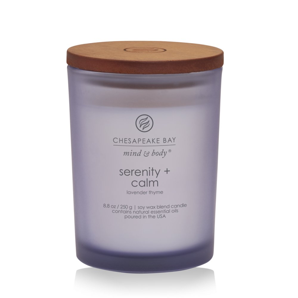 Calm Serenity Chesapeake Bay Candle Scented Candle Medium Lavender Thyme 