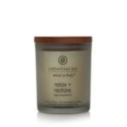 relax restore small jar candle