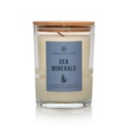 sea minerals half frosted jar candle