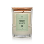 forest honey half frosted jar candle