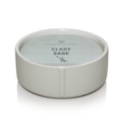 clary sage minimalist collection soft touch 3 wick ceramic jar candle