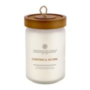 chestnut and acorn large jar candle