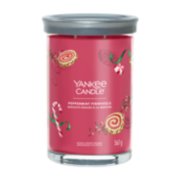 Peppermint Pinwheels candela in giara piccola Yankee Candle