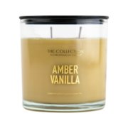 amber vanilla medium 2 wick scented candle