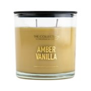 amber vanilla medium 2 wick scented candle