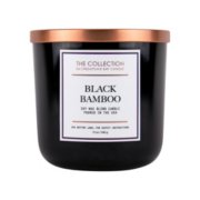 black bamboo medium 2 wick tumbler candle