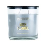 grey flannel medium 2 wick tumbler candle