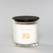 white citron medium 2 wick tumbler candle