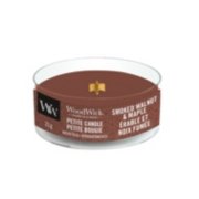 Woodwick Smoked Walnut & Maple candela profumata 85 g