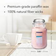 pink sands original large jar candle with product information image number 2