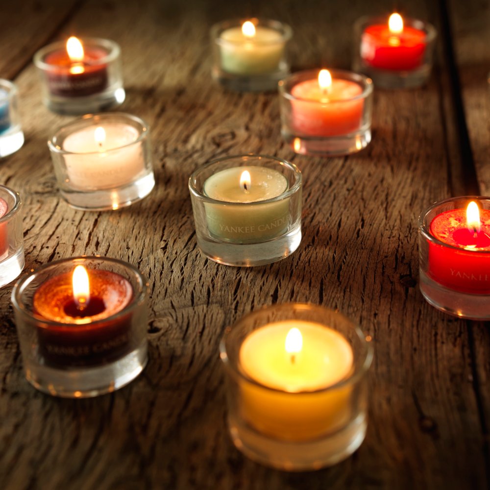 Yankee candle tea on sale lights