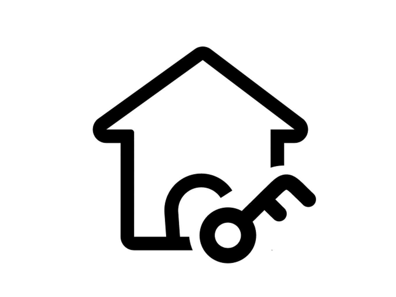 House and key icon