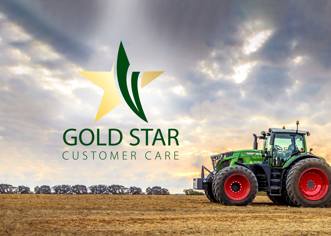 Gold star customer care program logo