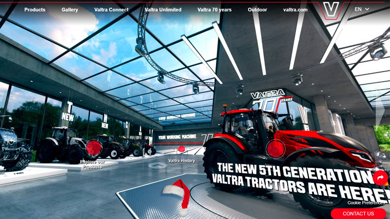 Un cadeau de NoËL caché dans le showroom viruel 
