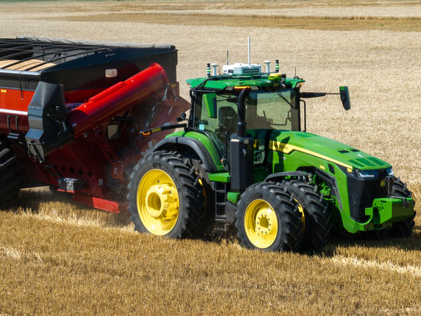 OutRun grain cart in the field