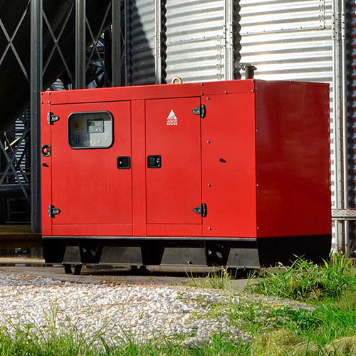 AGCO Power back-up generator on a farm 