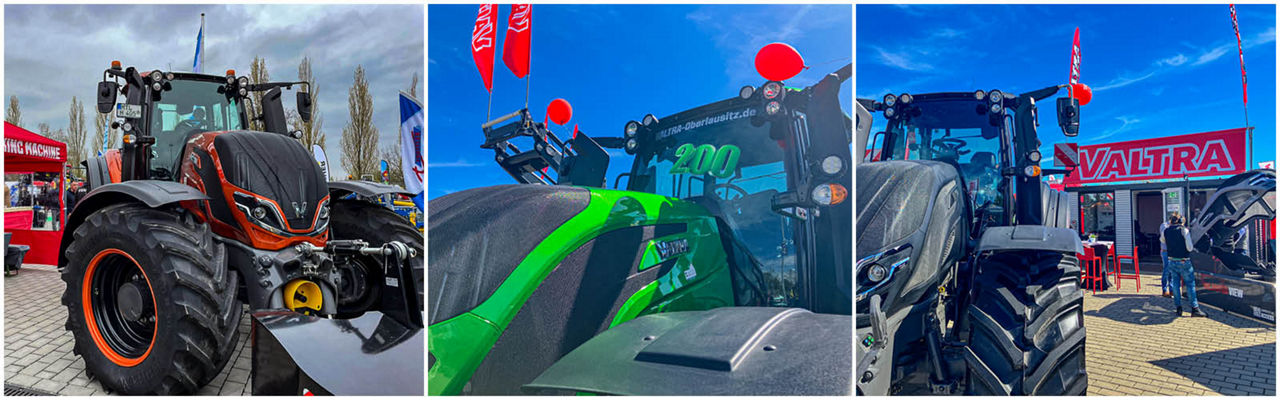 Valtra Stand auf der agra 2022