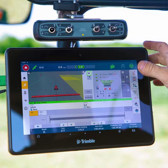 A GFX display running Precision-IQ