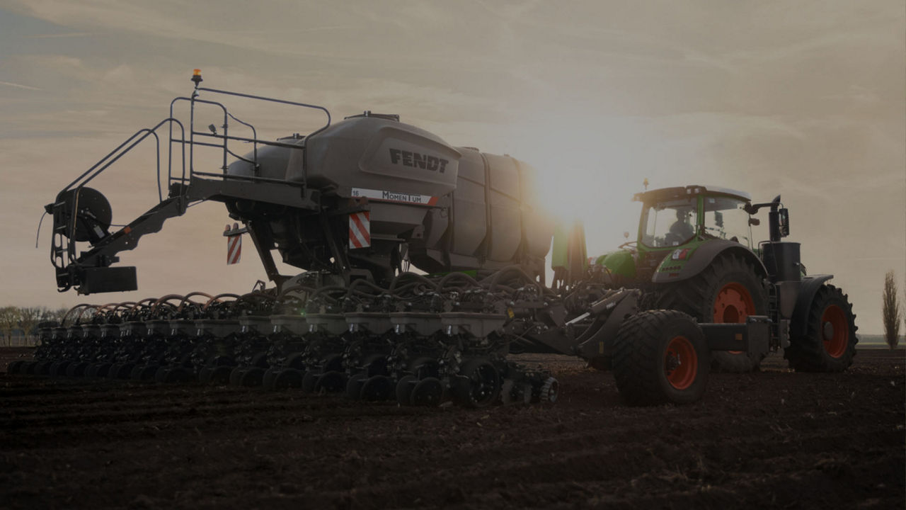 Sowing with a Fendt 