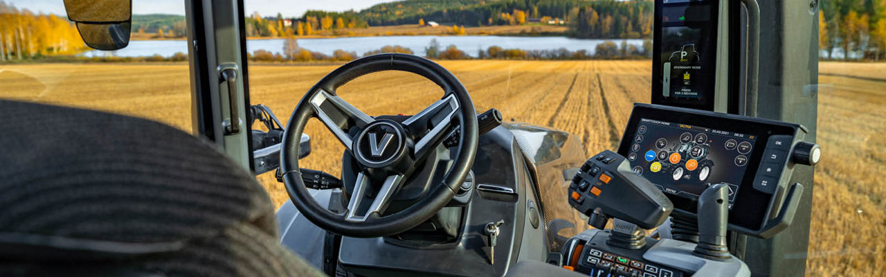 Kabine der Valtra T-Serie Traktorenbaureihe