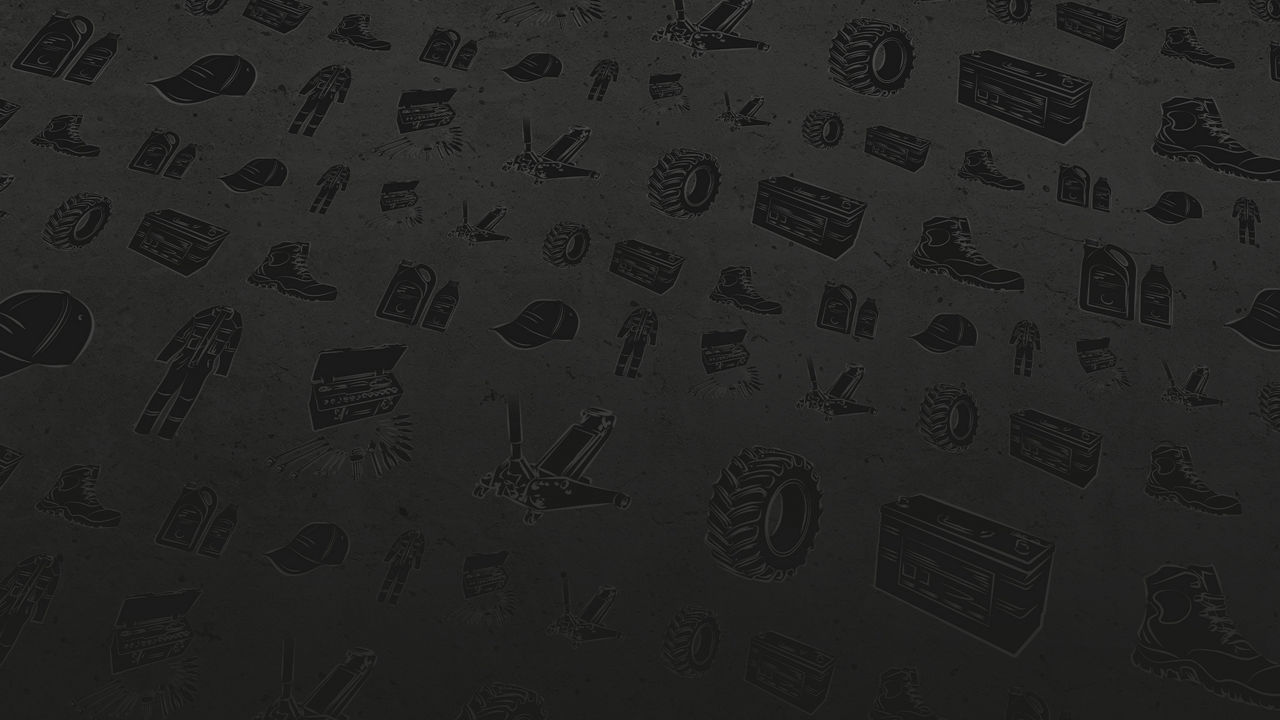 Small indistinct images of products on a black background
