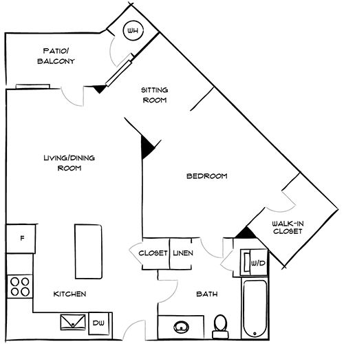21 Fitzsimons - Aurora, CO - Floor Plan Diagram