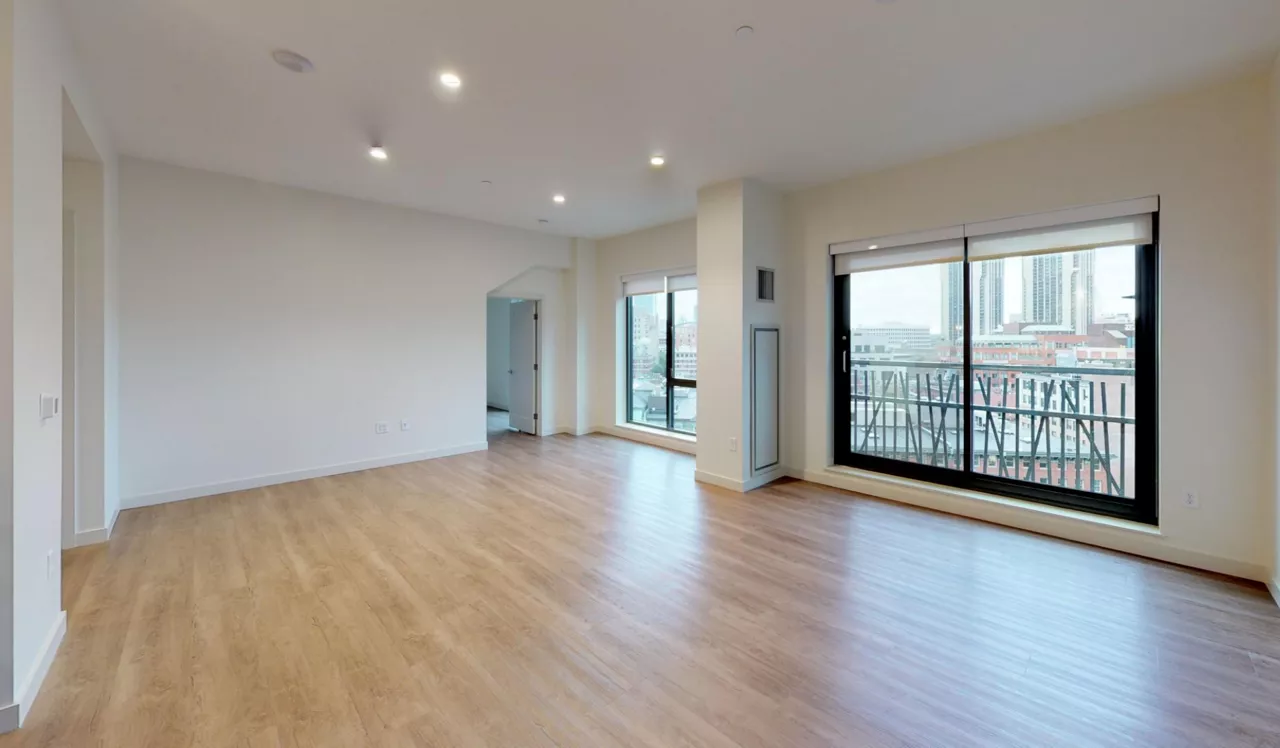 One Canal Apartment Homes - Boston, MA - Living Room