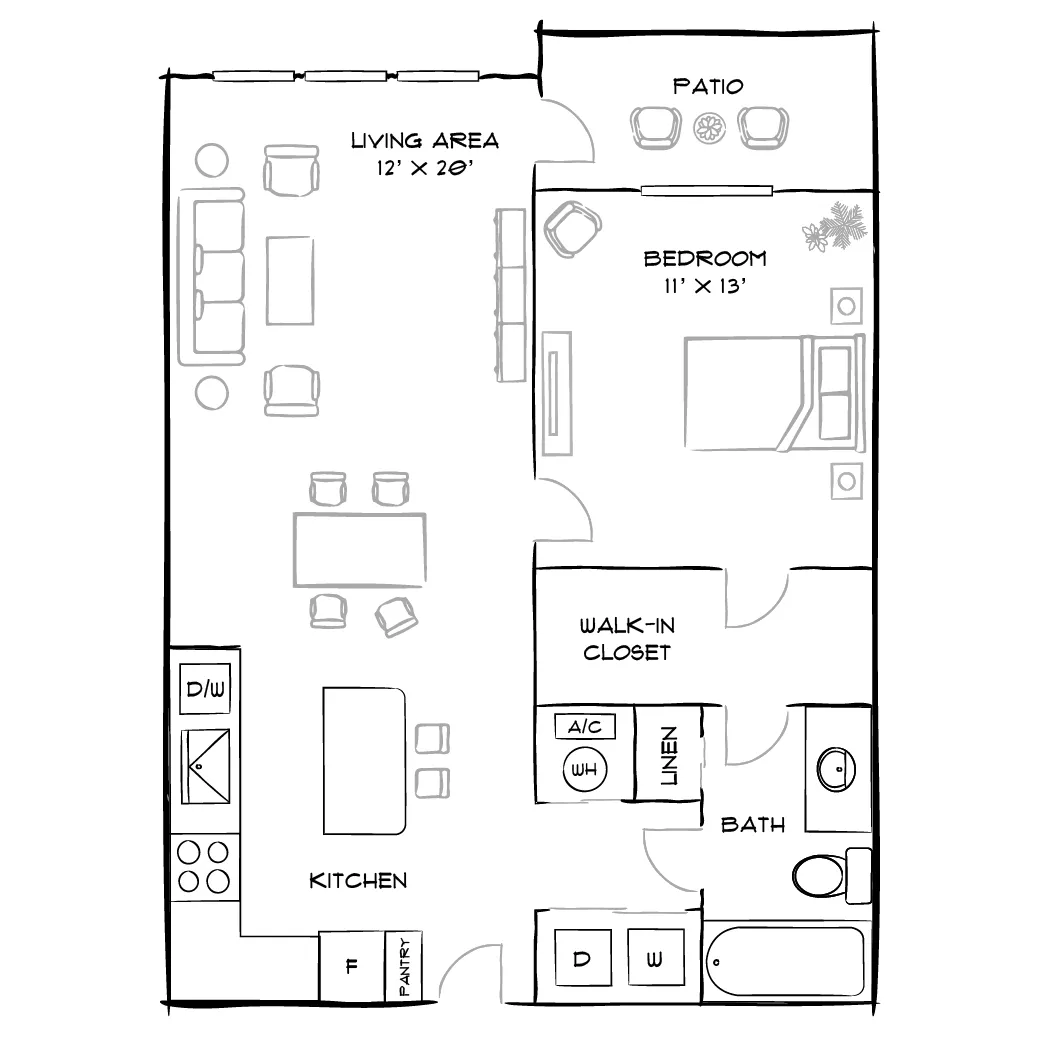City Center on 7th - Pembroke Pines, FL - Siglo Floor Plan