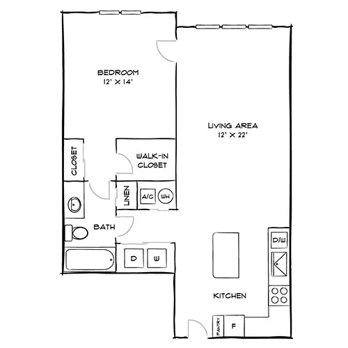 City Center on 7th - Pembroke Pines, FL - Encanto Floor Plan