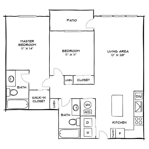 City Center on 7th - Pembroke Pines, FL - Fenix Floor Plan