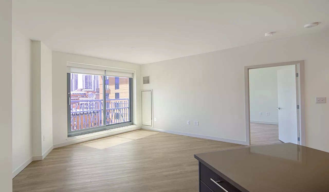 One Canal Apartments - Boston, MA - living room