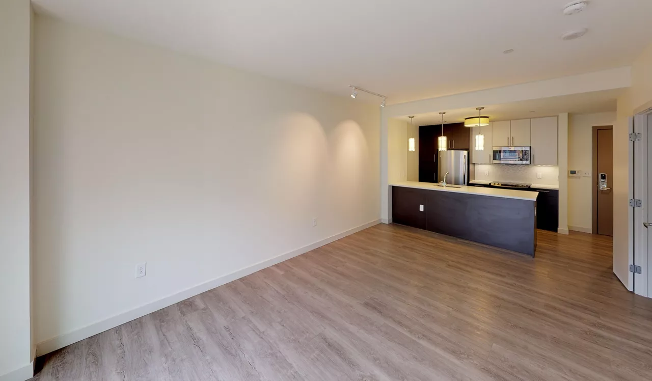One Canal Apartment Homes - Boston, MA - living room