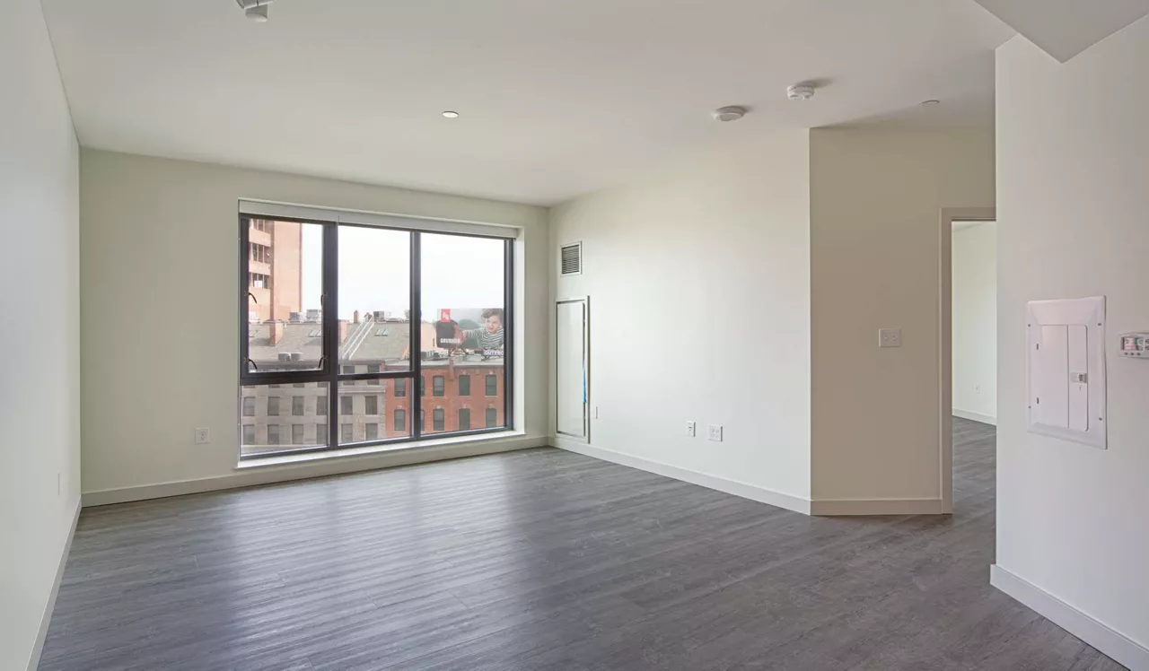 One Canal Apartment Homes - Boston, MA - living room