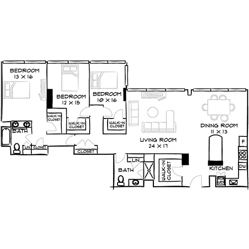 The Sterling - Philadelphia, PA - Chester Aparment 