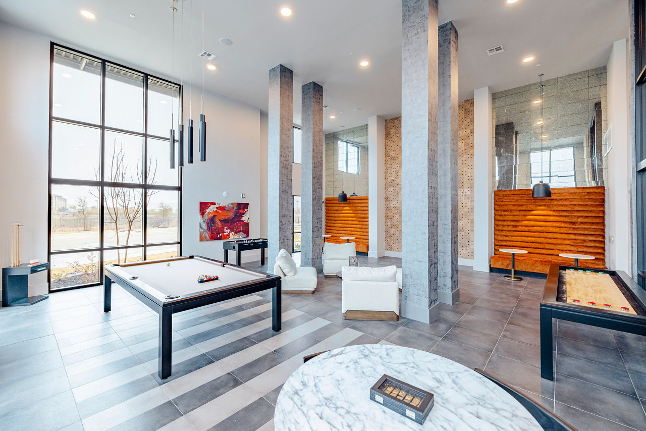 Game room at Solay