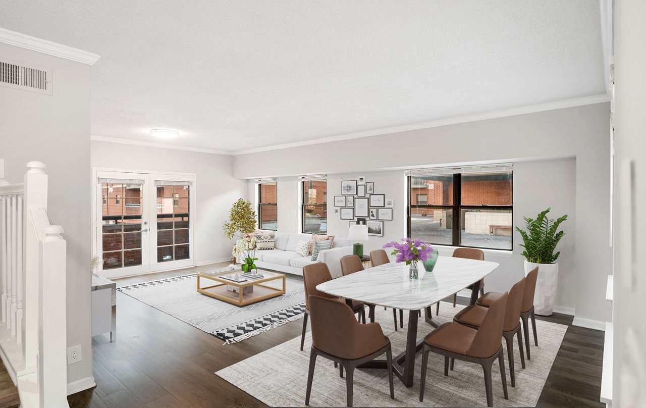 Huntington Gateway - Alexandria, VA - Living Room