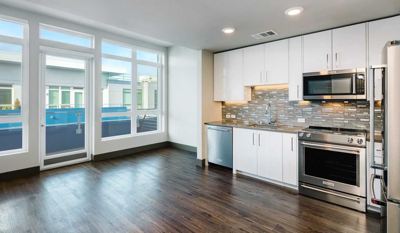 Photographer Lucas Fladzinski. Client AIMCO. Indigo Apartments, Redwood City, CA