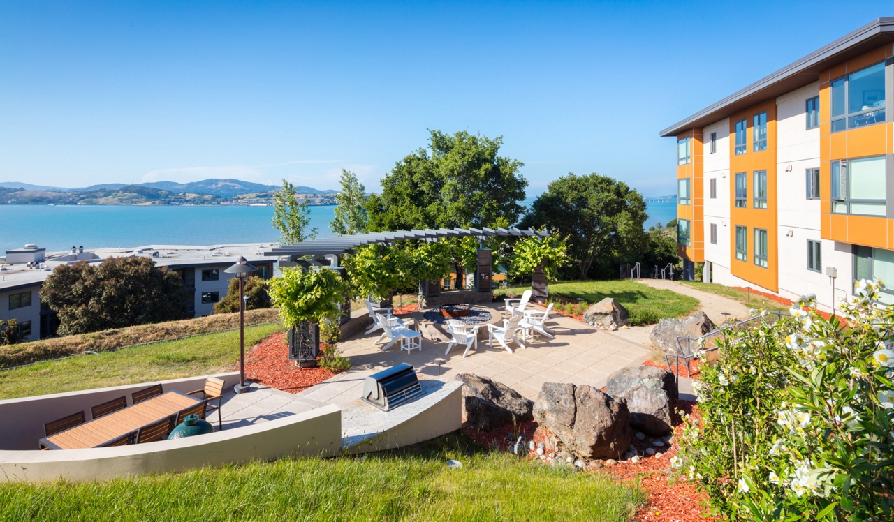 Preserve at Marin Apartment Homes - Corte Madera, CA - Firepit Lounge