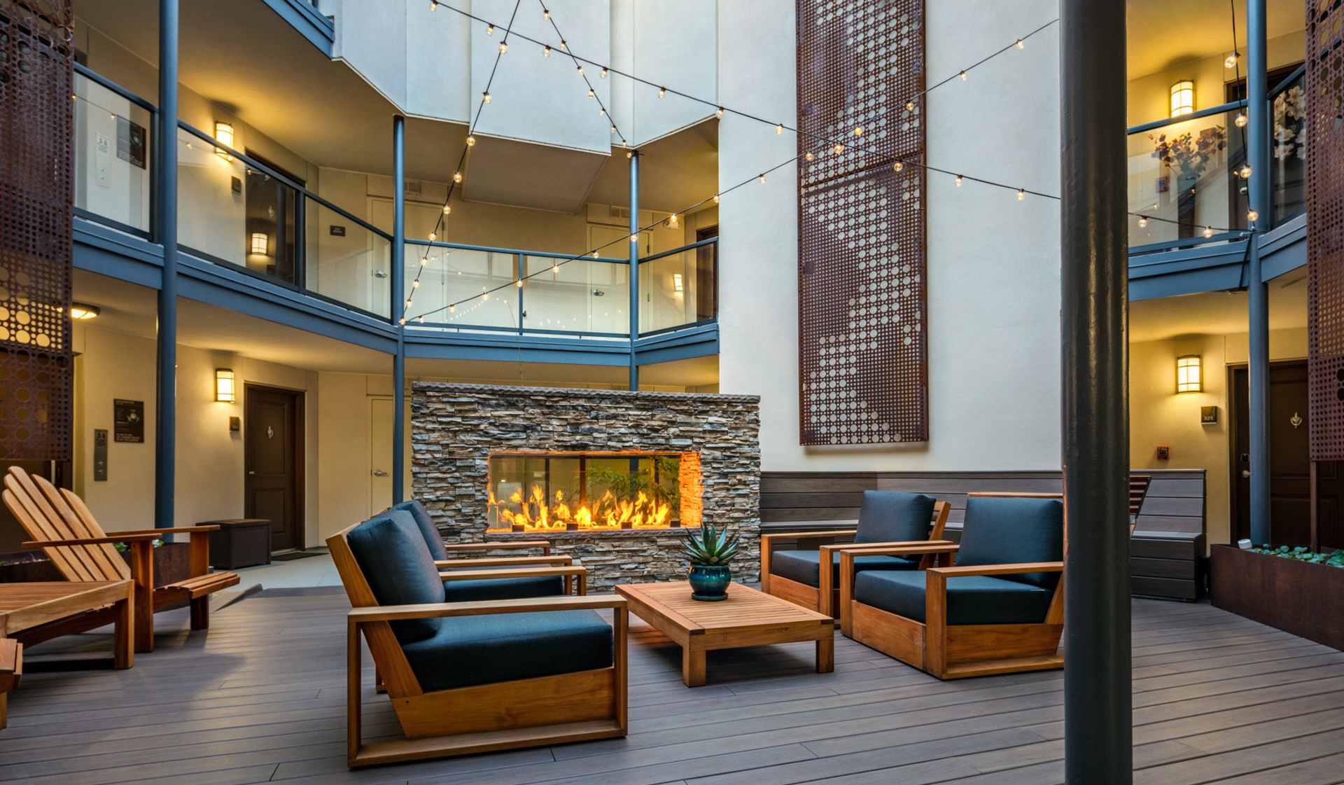 Preserve at Marin Apartment Homes - Corte Madera, CA - Atrium