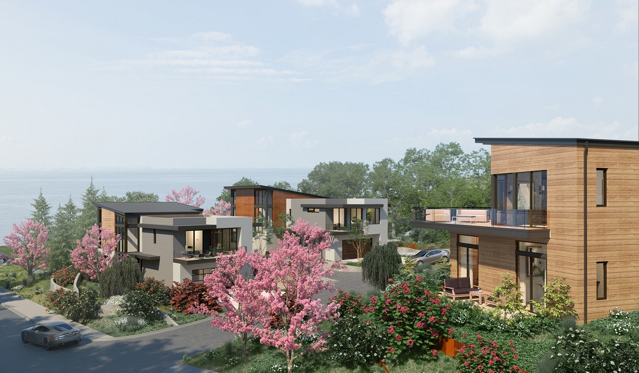 Oak Shore - Corte Madera, CA - Exerior with Bay Views