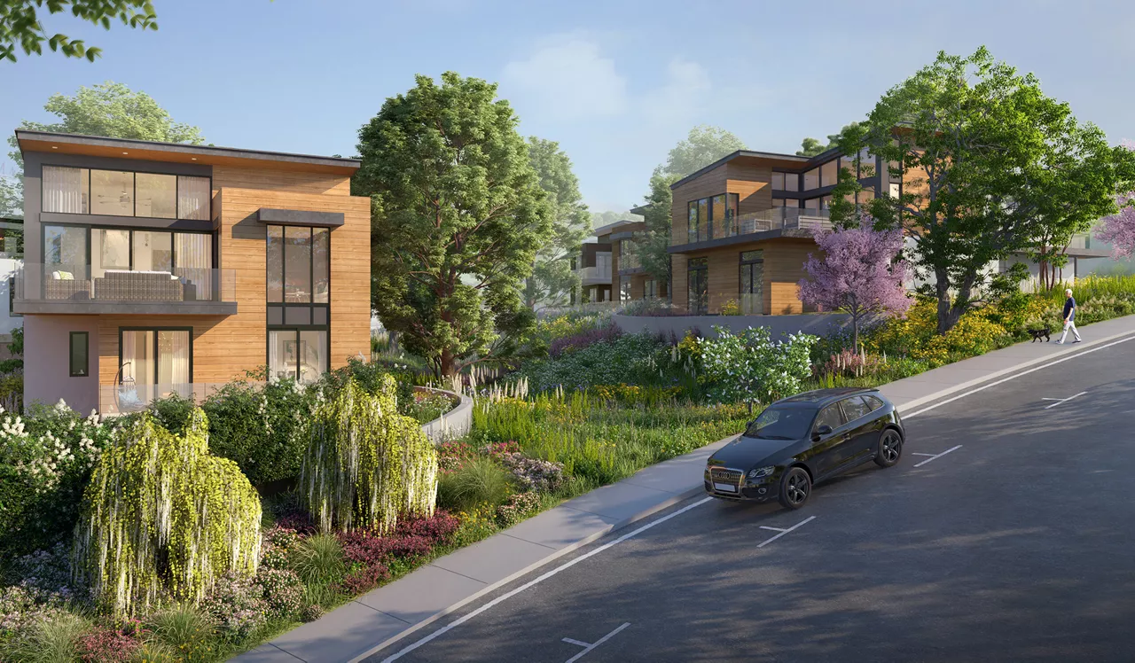 Oakshore Drive - Corte Madera, CA - 1 Bedroom Plan B Building Exterior