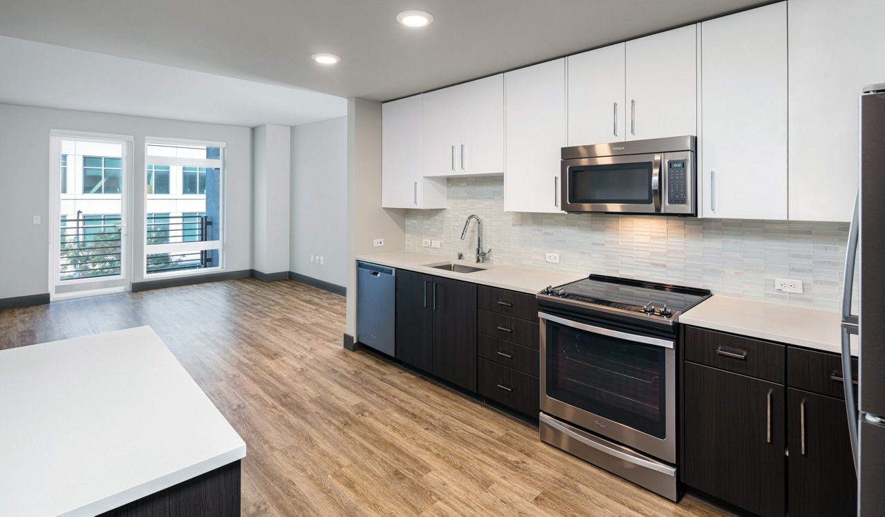 Photographer Lucas Fladzinski. Client AIMCO. Indigo Apartments, Redwood City, CA