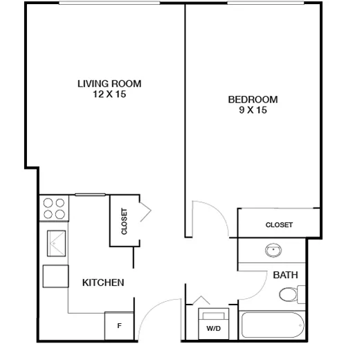 Latrobe Apartments - 1 Bed / 1 Bath - Washington