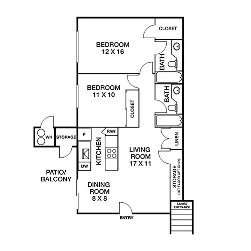 Hidden Cove - Escondido, CA - Diagram