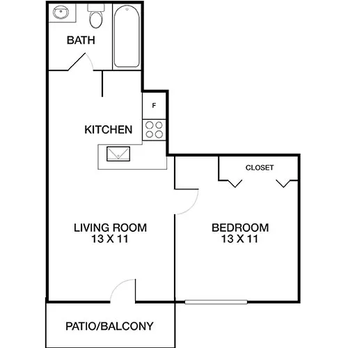 Meadow Creek Apartments - Boulder, CO - Baltic Floor Plan