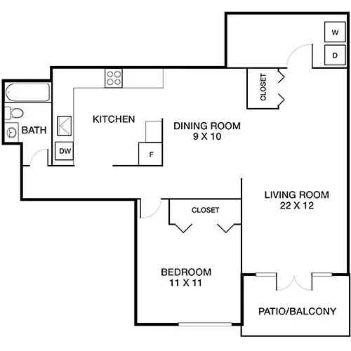 Meadow Creek - Boulder, CO - Park Place Floor Plan