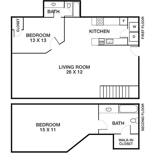 Peachtree Park | Atlanta, GA | Floor Plan Diagram