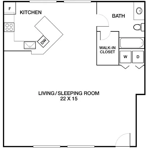 Peachtree Park | Atlanta, GA | Floor Plan Diagram