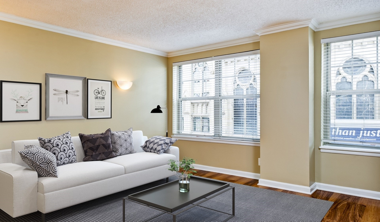Latrobe Apartment Homes - Washington, D.C. - Interior Living Room