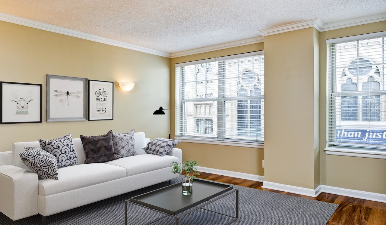 Latrobe Apartment Homes - Washington, D.C. - Interior Living Room